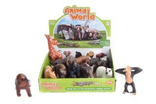 Obrázek z Zvířátka safari plast 9-12cm, 12dr (12) 